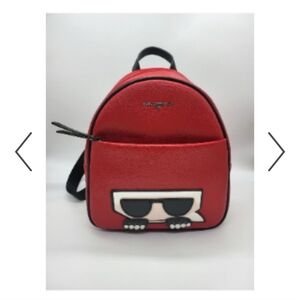 Karl Lagerfeld Crimson Maybelle Backpack